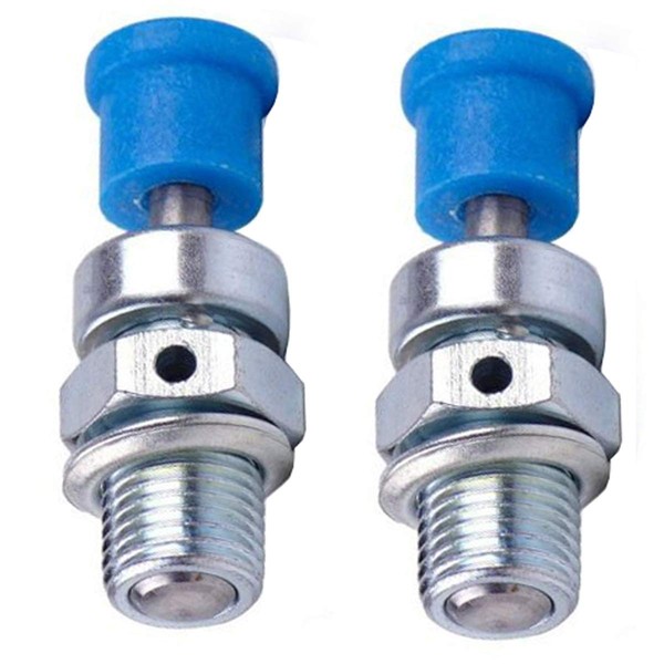 Hippotech Pack of 2 Decompression Valve Fits for Husqvarna 50 51 55 for Stihl 026 029 036 Chainsaws Cut Off Saws