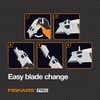 Fiskars Pro Folding Utility Knife, Dual-Lock, 4.5" Folded Size