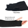 Heat Resistant Arm Sleeves with Thumb Hole, 18" Long Safety