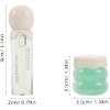 2 Piezas Set de Bálsamos Labiales Hidratantes de Glicerina
