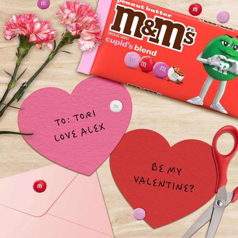 M&M'S Peanut Butter Milk Chocolate Cupid's Blend, 9.48 oz