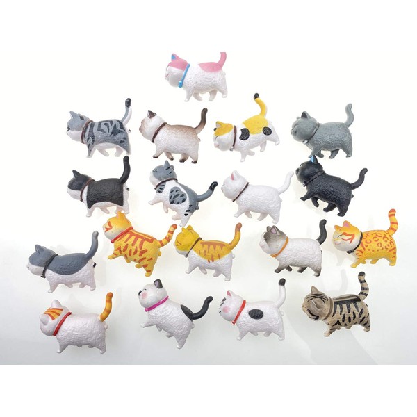 Cat 3D Fridge Magnet, Cute Set of Magnets, Fridge Magnet