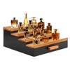 4-Tier Cologne Organizer for Men, Cologne Stand with Drawer and