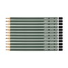 Linex Classic HB WP100 Pencils Pack of 12 Green