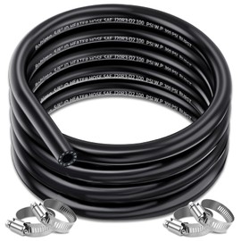 Boltigen 3/4inch Heater Hose, 15 Feet Coolant Radiator Line for Water, Antifreeze and Fuel Systems, SAE J20R3 D2, 100PSI Working Pressure (3/4''-15FT)