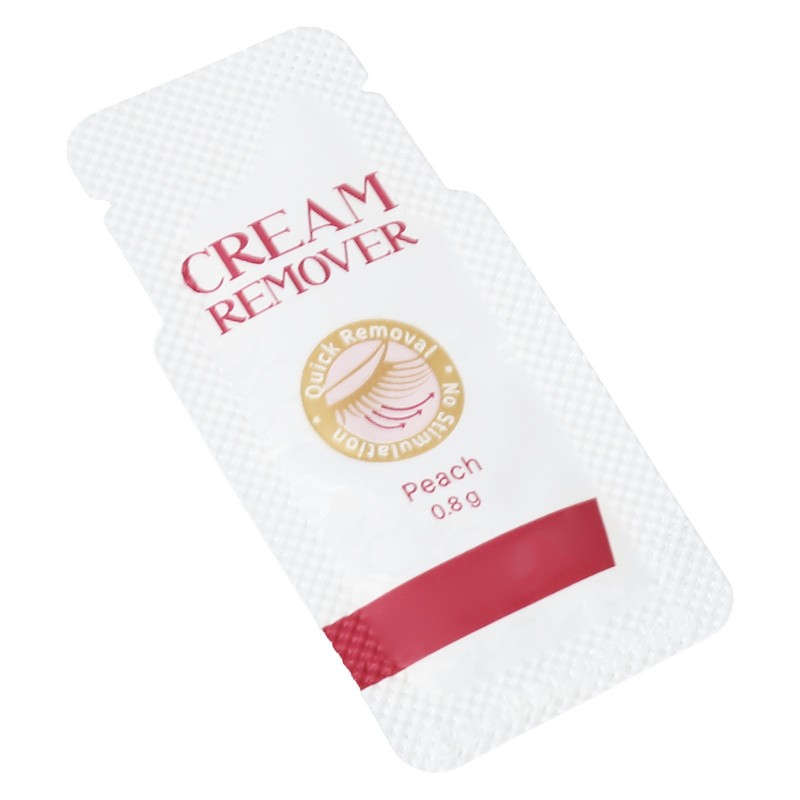 0.28oz Lash Remover Cream Peach Flavor Mild Eyelash Extension Remover