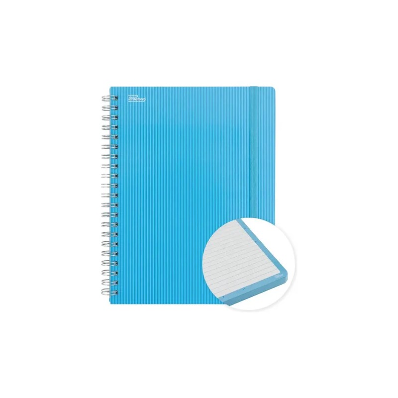 Cuaderno Profesional Arcoíris 100h Pasta Dura 6 Pzas