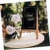 GRIRIW 30Pcs Double Sided Wedding Table Numbers Cards Elegant Design