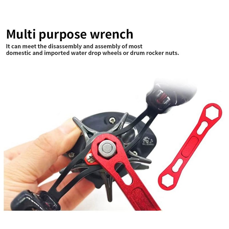 Wanjorlay Reel Repair Tool Kit for Fishing Reel Removal Bearing