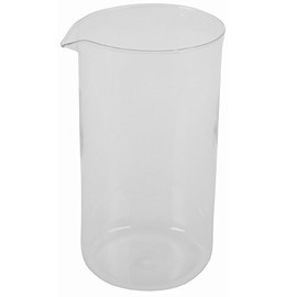 First4Spares For Bodum Spare Glass Carafe for French Press Coffee Maker, 8-Cup, 1.0-Liter, 34-Ounce