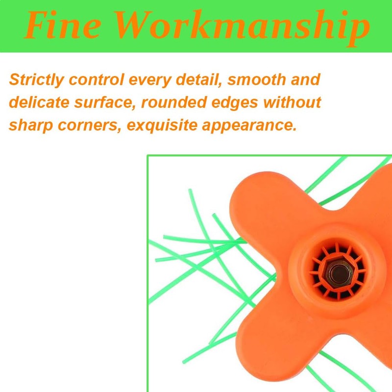 Pivotrim String Trimmer Attachment Head 4-Way Trimmer Head M10 x