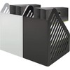 helit Magazine File 4 Pieces DIN A5 Polystyrene Black
