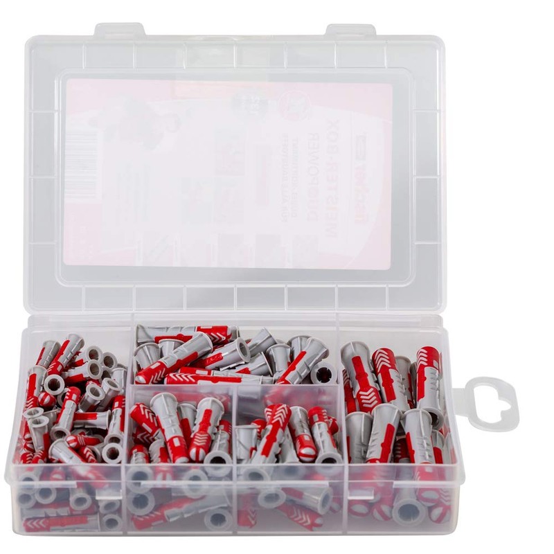 Fischer 535971 Master Box Duo Power Universal Dowel Pack of 132)