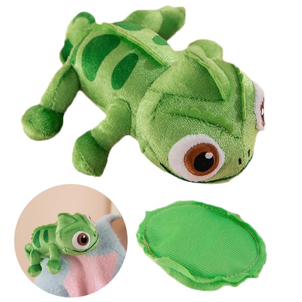 ZYEKIU Chameleon Cuddly Toy, Chameleon Plush Toy, Comfort, Chameleon Cuddly