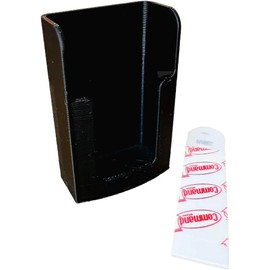 Wall Mount (No Remote) for Home Decorators Collection Adjustable Color Celing Fan remote TX028C-S 98130 KUJCE10320/TR222A 2AAZPHD3/HD3 KUJCE10318 (Black)