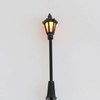 Maxmoral 10pcs 70mm Model Railway Antique Lamp Garden Street Light