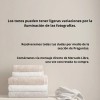 10 Toallas Faciales Reutilizables Microfibra Suave 30x30cm Blanco Lisa