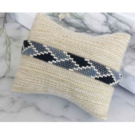 Stylish Black Cross Model Miyuki Beads Bracelet - Made With Love