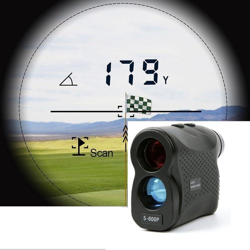 SEIWEI Black Portable Laser Distance Finder High Precision Telescope 6X