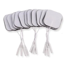 10 Electrodos Para Electroestimulador Tens De 5x5cm Alta Duración