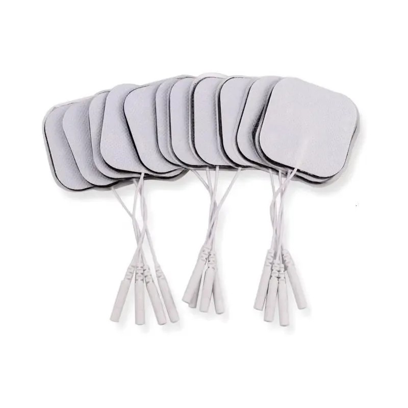 10 Electrodos Para Electroestimulador Tens De 5x5cm Alta Duración