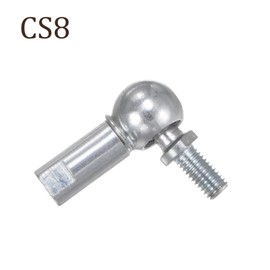 Kozelo 5 Pcs CS8 Angle Ball Joint - [M5 Right Hand Thread] A3 Steel Ball Socket Universal Joints for Automotive, Hinged Door