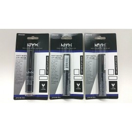 NYXSoft Matte Lip Cream ( 3 ) NYX Soft Matte Lip Cream SMLC 31 Moscow 0.27 fl. oz/ 8mL BRAND NEW SEALED