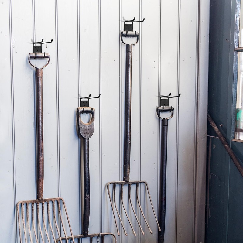 Pack of 4 Wall Hooks, Garage Hooks, Heavy Duty Hooks,