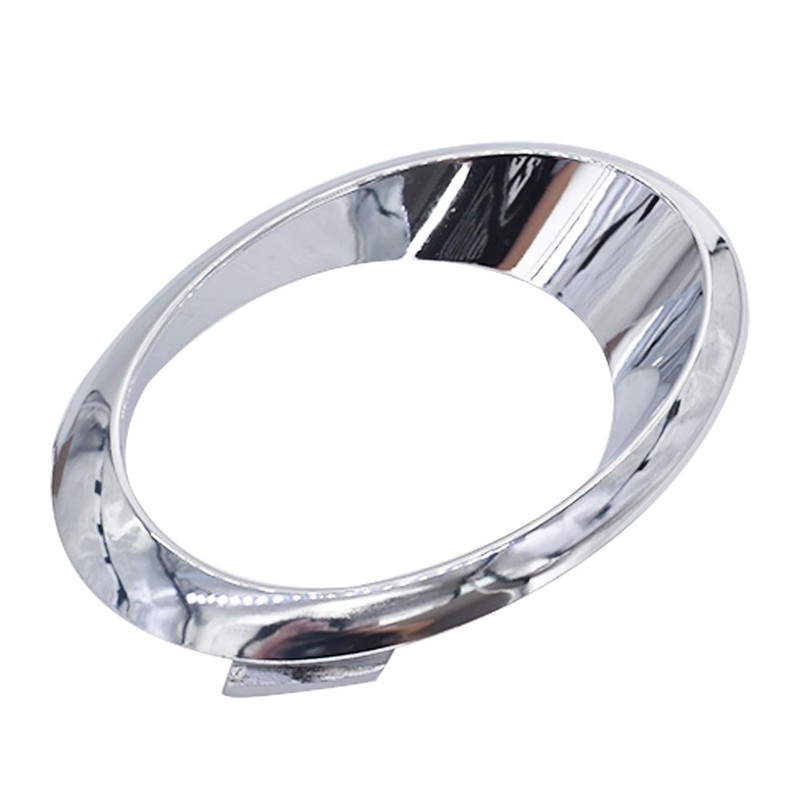 Bisel de anillo chapado en cromo para luz antiniebla, lado