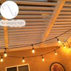 DINGEE Vinyl Fence Hooks 2x6 inch, Patio Light Hangers -