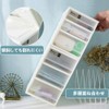 Paulele（パウレレ） Storage Box, Storage Case, Drawer, 3-Tier, B6-1 Size: Width