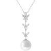 Butterfly Pearl Pendant