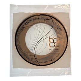 All Kinds of Copper Foils for Stained Glass Works (3/8 Black Foil)