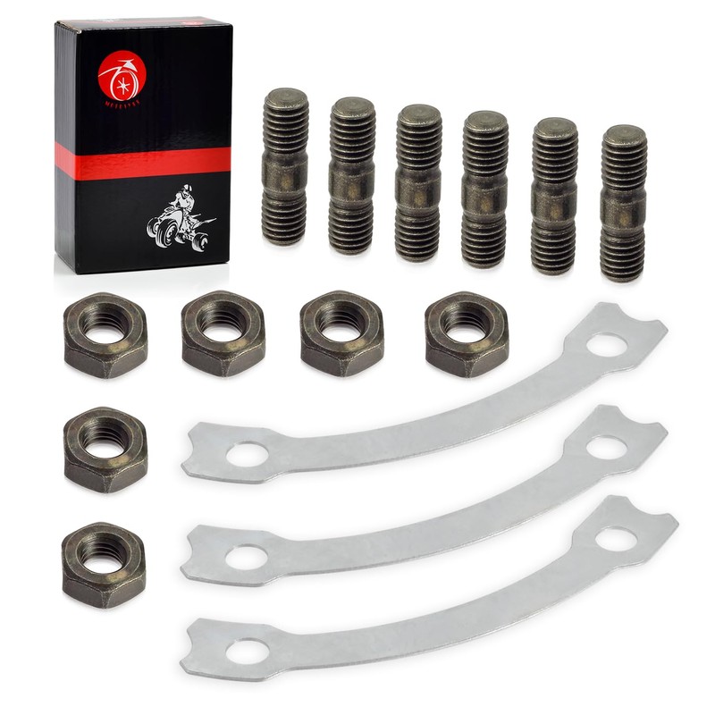 Sprocket Hub Locking Stud Nut Washer Kit For YAMAHA Blaster