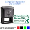 Trodat Printy 4928 Stamp (60 x 33 mm) for 9