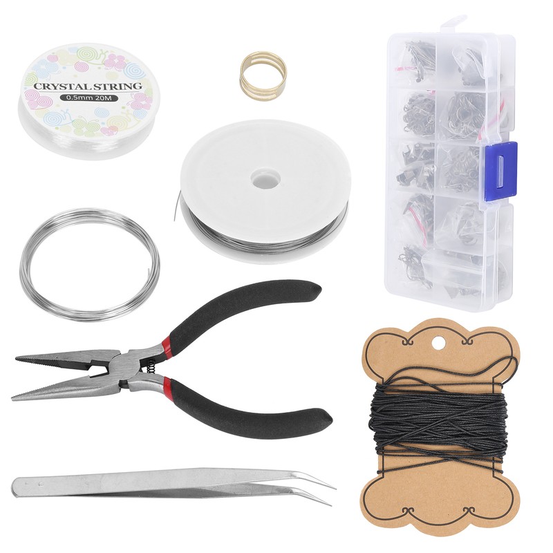Jewelry Making Tool Kit Earring Crafts DIY Lobster Clasp Wax