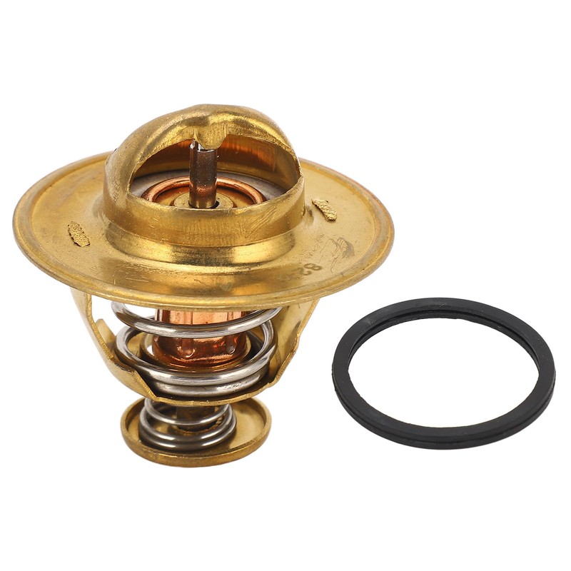 Excavator Thermostat, 82℃ 600-421-6110 Alloy Accessory Replacement with Installation Guide