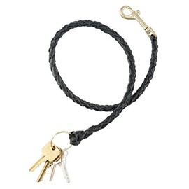 Aker Leather 699 Jailers Leash, Black