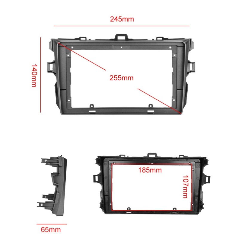 LeeKooLuu For Toyota Corolla 2009-2013 2+64G Apple Carplay Android 15