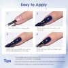 COSMOO Navy Blue Nail Polish, Chip Resistant Manicure, Non-Toxic, Vegan,