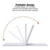 LED Rechargeable Travel Vanity Mirror Folding Portable Lighted Makeup Beauty