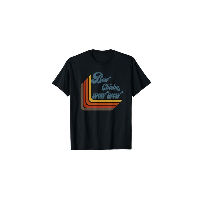 Retro Bow Chicka Wow Wow T-Shirt