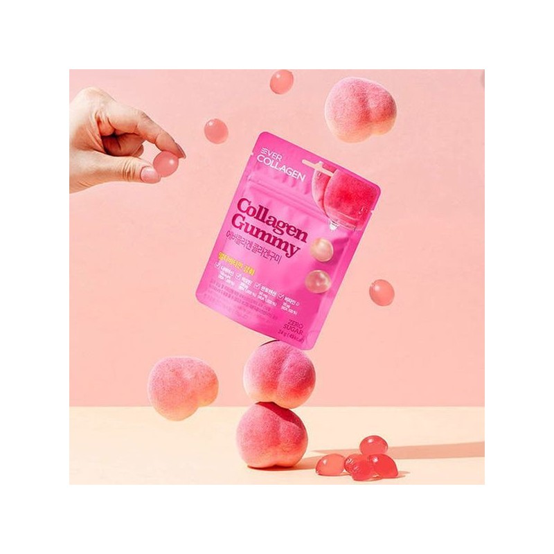 (NS홈쇼핑)에버콜라겐 콜라겐구미 1박스(10봉)35607819 Evercollagen Collagen Gummies Box (10 Packs) 35607819