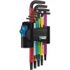 Wera 5024179001 Torx Key Set: 9 Pc, L-Handle Torx Sizes T10, T15 & T20