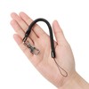 sourcing map Retractable Coil Springs Lanyard, 3 Pcs Keychain Cord