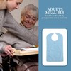 Ipetboom Babero para Adultos Mayores y Reutilizable de Toalla de