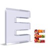 10'' Hard Acrylic Letter Box Charcuterie Letters Fillable Box Reusable
