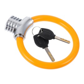 OATIPHO Portable Mini Anti-Theft Bike Lock Cable Coated for Scratch Design for Easy Carrying Strong Anti-Shear Security for Cycling