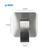 MEER FAUCETS BY CNX Mezcladora Monomando para Regadera de Ducha,