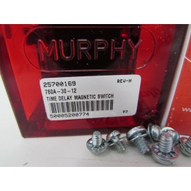 Murphy Switch NEW MURPHY 760A-30-12 25700169 30 SECOND TIME DELAY MAGNETIC SWITCH